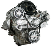 CVF Racing LT1 Gen V Reaper serpentine system, Polished, LT1V-REAPER