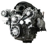 CVF Racing LT1 Gen V Reaper serpentine system, Polished, LT1V-REAPER