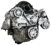 CVF Racing LT1 Gen V Reaper serpentine system, Polished, LT1V-REAPER
