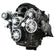 CVF Racing LT1 Gen V Reaper serpentine system, Polished, LT1V-REAPER