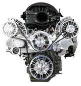 CVF Racing LT1 Gen V Reaper serpentine system, Polished, LT1V-REAPER