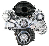 CVF Racing LT1 Gen V Reaper serpentine system, Polished, LT1V-REAPER