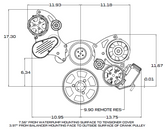 CVF Racing B-LSW3T-RP LS Reaper Kit for Whipple 3.0L Gen VI