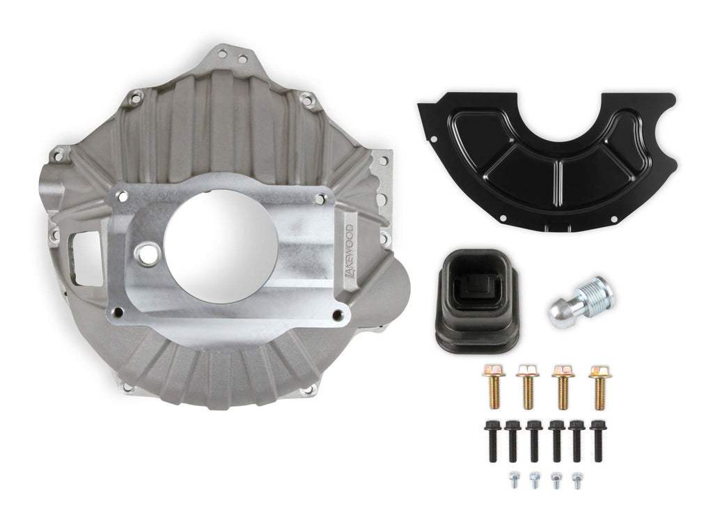 Lakewood Aluminum Bell Housing Kit SBC/BBC LK4000K