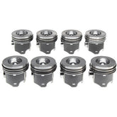 Clevite77 Piston Set w/Rings Ford 6.0L Diesel 8pk 224-3503WR.040