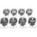 Clevite77 Piston Set w/Rings Ford 6.4L Diesel 8pk 224-3666WR-0.75MM