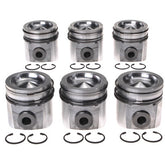 Clevite77 Piston Set w/Rings Dodge 5.9L Cummins 6pk 224-3673WR