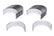 Clevite77 Rod Bearing Set Pack of 6 CB-1358A(6)