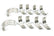 Clevite M-Series Main Bearing Set — Mopar RB-Series V8 | Standard | MS972M