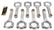 Molnar Technologies 6.125 H-Beam Rod Set SBC Mid-Weight CH6125NLB-M8-A