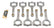 Molnar Technologies 6.000 I-Beam Rod Set SBC Lightweight CI6000NLB-L8-A