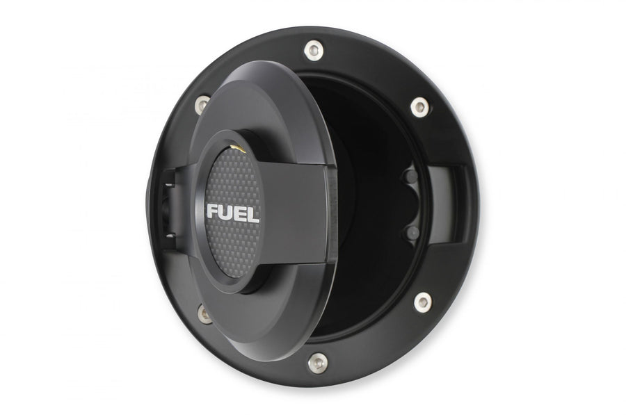Satin Black Fuel Door Assembly Fits 2008-2022 Dodge Challenger Drake Muscle Cars