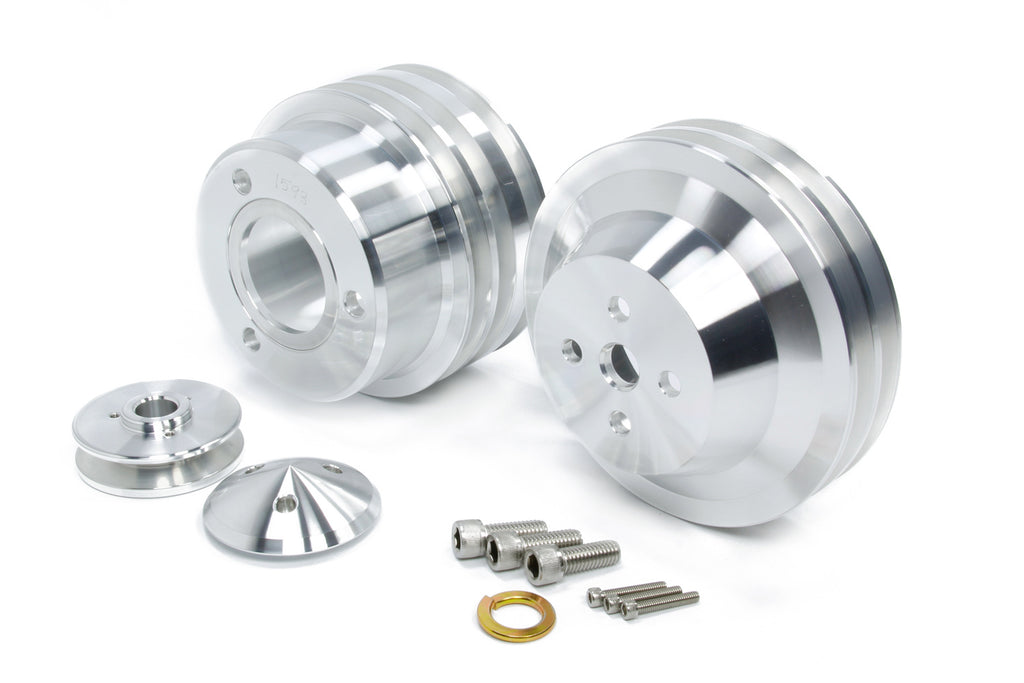 March Performance 65-69 Ford SB 3PC 3V Pulley Kit 1595