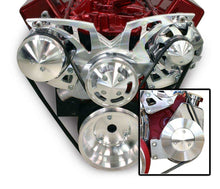 Load image into Gallery viewer, March Performance SBC Style Track Pulley Set w/Power Steering 21155