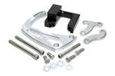 March Performance Chevy BB Power Steering Braket clear powder coat 23004