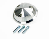 March Performance PS Pulley Cover clear Powder Coat 360