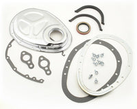 Mr Gasket Mr. Gasket 2 Piece Quick Change Timing Cover - Chrome 1099