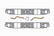 Mr Gasket Mr. Gasket Performance Intake Manifold Gaskets .125 Inch Thick 116