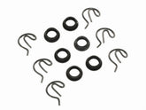 Mr Gasket This shifter and bushing kit includes 6 bushings and 6 clips. 11