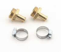 Mr Gasket Mr. Gasket Carburetor Inlet Fittings - 7/8-20 Male To 3/8 Inch Hose Barb - Brass 1543