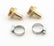 Mr Gasket Mr. Gasket Carburetor Inlet Fittings - 7/8-20 Male To 3/8 Inch Hose Barb - Brass 1543