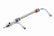 Mr Gasket Mr. Gasket Adjustable Fuel Line with Red and Blue Hose Ends 1556G