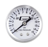 Mr Gasket Mr. Gasket Fuel Pressure Gauge - 0-15 PSI - 1-1/2 Inch Diameter 1561