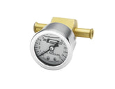 Mr Gasket Mr. Gasket Fuel Block with 0-15 PSI Liquid Filled Fuel Pressure Gauge 1564