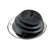 Mr Gasket Small round boot with 5-1/2 Inch round trim ring. 1651