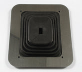 Mr Gasket Large Square boot with 6-1/2 Inch x 7-1/2 Inch plate 1652