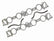 Mr Gasket Mr. Gasket Performance Intake Manifold Gaskets 208G