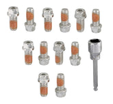 Mr Gasket Mr. Gasket Headlock Locking Header Bolts - 3/8-16 x 3/4 Inch - Set of 12 2230G