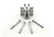 Mr Gasket Mr. Gasket Fan Spacer Kit - 2 Inch 2393