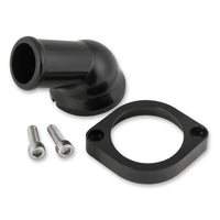 Mr Gasket Water Neck - Swivel Style GM LS 97-Up Black 2670BK