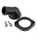 Mr Gasket Mr. Gasket GM LS Water Neck - Swivel - 30 Degree Angle - Black 2670BK
