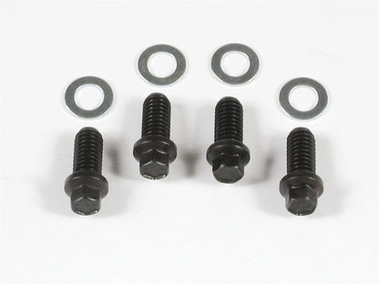 Mr Gasket Mr. Gasket Header Bolts - 3/8-16 x 3/4 Inch Mini Hex Head - Black Oxide 3409
