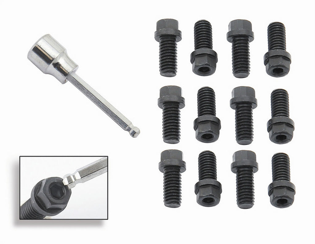 3/8-16 x 3/4 Header Bolt Set (12) Combo Hex & Soc 3420G