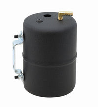 Mr Gasket Steel - 5 Inch Diameter 6-3/4 Inch High - Black Finish 3701
