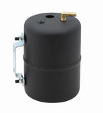 Mr Gasket Steel - 5 Inch Diameter 6-3/4 Inch High - Black Finish 3701