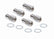 Mr Gasket Mr. Gasket Competition Open End Style Lug Nuts -Set Of 5 4301G
