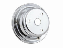 Load image into Gallery viewer, Mr Gasket Chrome Crank Pulley Single Groove 4976