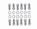 Mr Gasket Fits 1955-1986 Chevrolet 265-400 Gen I Small Block, Grade 8 5003