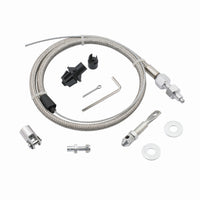 Mr Gasket Adjustable and cuts to length. 36 Inch cable with 24 Inch sleeve. 5657