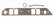 Mr Gasket Mr. Gasket Ultra-Seal Intake Manifold Gaskets .120 Inch Thickness 5818