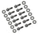 Mr Gasket Mr. Gasket Intake Manifold Bolt Set - Super Flanged Head 6080MRG
