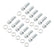 Mr Gasket 3/8-20 x 1.00 Inch - 12-Point Head with Washers 6091