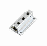 Mr Gasket Mr. Gasket Tee Style Fuel Block with 3 Outlets 6151MRG