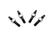 Mr Gasket Black Bullet Tip-Carb Stud 5/16 Inch x 1-1/2 Inch Long 6345G