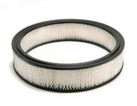 Mr Gasket Mr. Gasket Air Filter - 14 Inch x 3 Inch - Replacement - White 6403