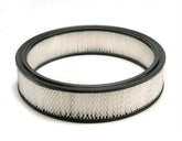 Mr Gasket Mr. Gasket Air Filter - 14 Inch x 3 Inch - Replacement - White 6403